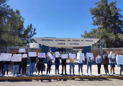 Fotos As Lucen Los Institutos De La Uaeh En Paro