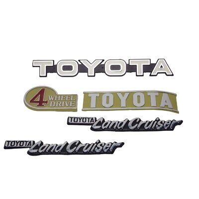 Toyota Land Cruiser Fj Fits Rear And Front Emblems Badge