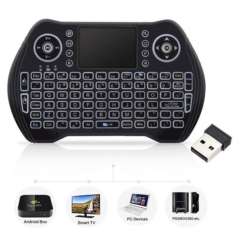 Best wireless keyboard remote for lg smart tv - 4U Life