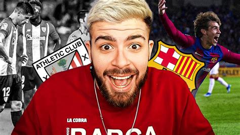 BARCELONA 1 0 ATHLETIC LA COBRA REACCIONA A LA VICTORIA DEL BARCELONA