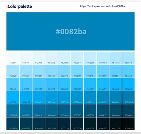 Pantone 640 C Color Hex Color Code 0082ba Information Hsl Rgb