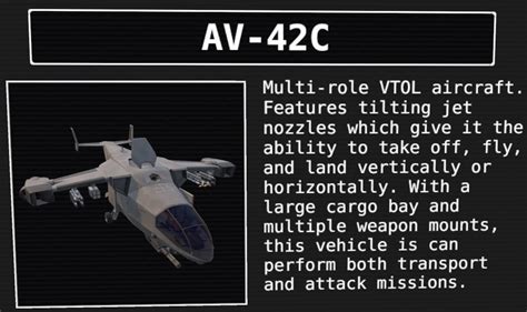 Av 42c Kestrel Vtol Vr Wiki Fandom