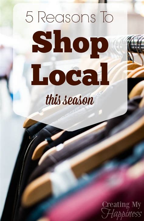 reasons  shop local  season