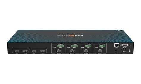 4x4 8K UHD HDMI 2 1 Matrix Switcher With Audio De Embedder