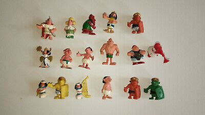 Dargaud Asterix Obelix Figuren St Ck Kaugummi Americana Handbemalt