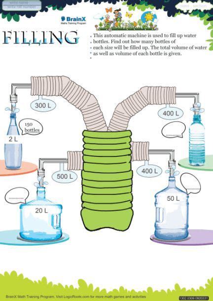 Plastic Bottle Worksheet | Preschool science activities, Preschool learning activities, Free ...