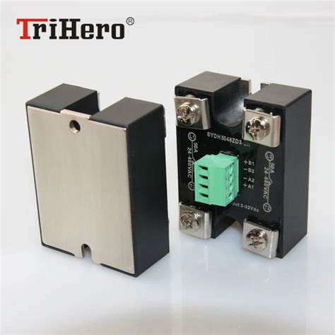 Dual Zero Cross Solid State Relay Two Phases Sob Double SSR Relay Two