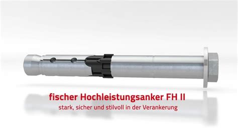 Fischer Hochleistungsanker FH 2 12 10 S K Durchmesser Dübel 12 mm