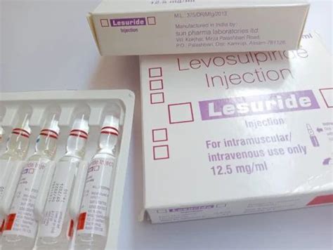 Levosulpiride Injection, Sun Pharmaceutical Industries Ltd at ₹ 76/pack ...