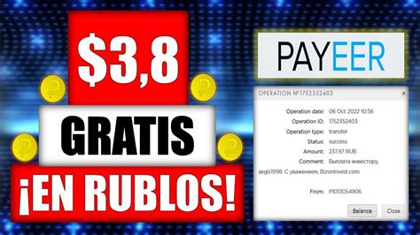 GANE 237 RUBLOS 3 80 USD GRATIS CON ESTA PAGINA COMO GANAR RUBLOS