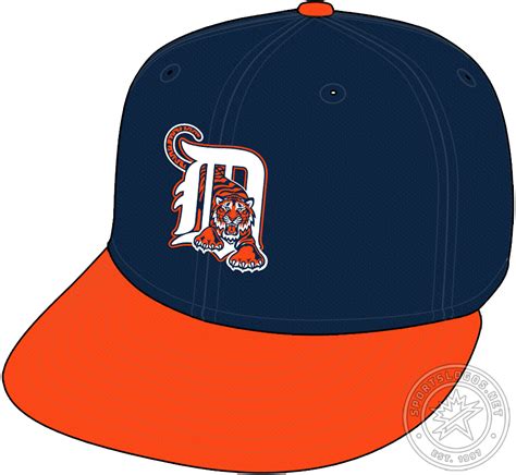 Detroit Tigers - Cap - American League (AL) - Chris Creamer's Sports ...