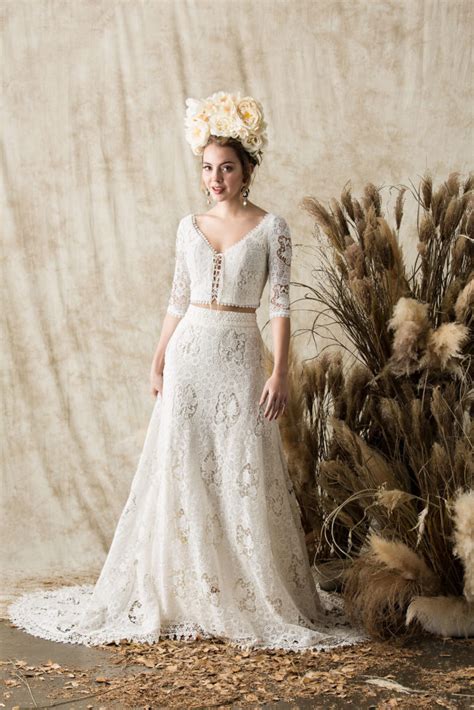 Bridal Separates Boho Crochet Dress Dreamers And Lovers