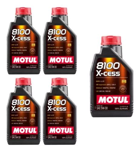 Kit Troca De Leo Carro Motul X Cess W Litros Parcelamento