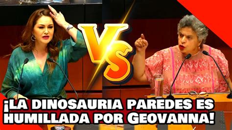 VEAN La DINOSAURIA PAREDES es HUMILLADA por GEOVANNA BAÑUELOS por