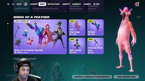 🦅 New Birds Of A Feather Skins🔥fortnite Youtube