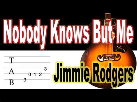 Nobody Knows Guitar Chords