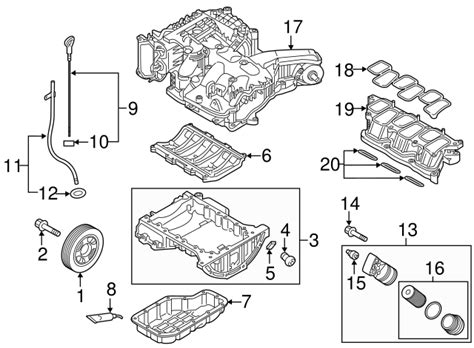 Genuine Oil Filter Housing For 2016 2022 Hyundai Part 26300 3LAA0