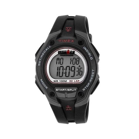 Rel Gio Preto E Cinza Masculino Timex Ironman T K Preto