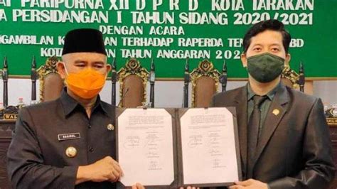 DPRD Dan Pemkot Tarakan Sepakat Tetapkan Perda APBD Tarakan 2021