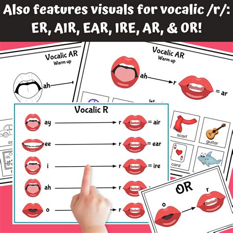 Speech Sound Visual Cue Cards And Articulation Warm Ups Speech Therapy