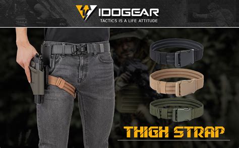 Idogear Tactical Leg Strap Thigh Belt For Holster Knife Thigh Strap