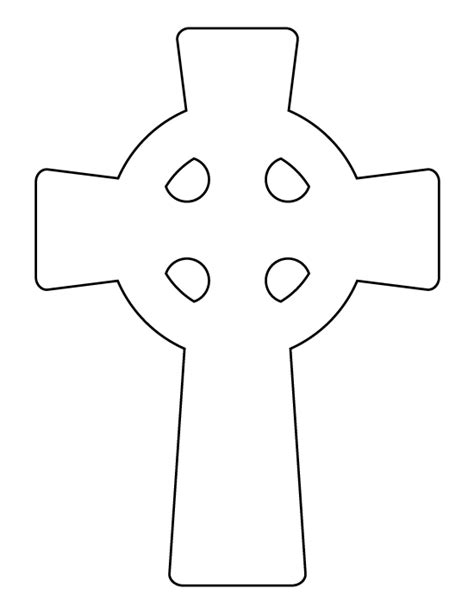 Celtic Cross Outlines