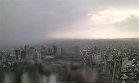 Chuva intensa em Campo Grande MS região está em alerta veja o vídeo