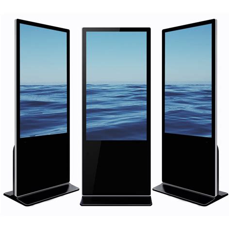 55 Inch Floor Standing Advertising Machine TFT LCD Ad Display China