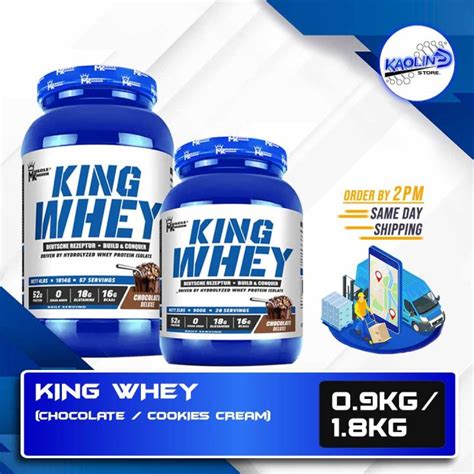 Muscle Kingdom King Whey Tub Kg Whey Protein Lean Muscle Gain