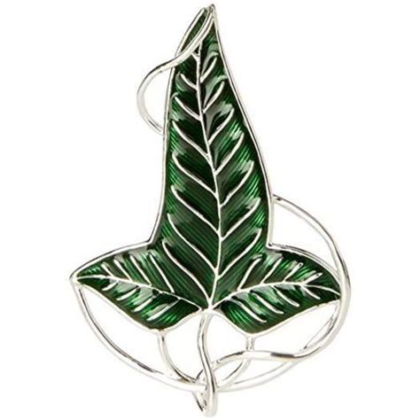 Noble Collection The Lord Of The Rings Lrien Leaf Brooch Lord Of The