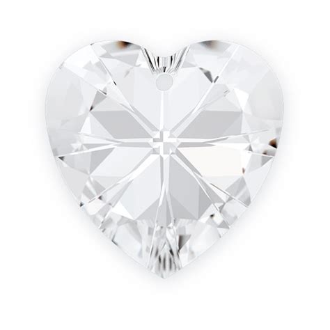 Swarovski Heart Crystal Pendant 6228 10mm Crystal (1-Pc)