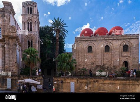 The Churches Of San Cataldo And Santa Maria Dell Ammiraglio In Palermo