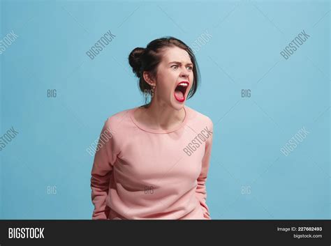 Screaming Hate Rage Image And Photo Free Trial Bigstock