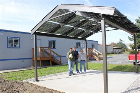 Silicon Energy CrystaLite Picnic Shelter At IBEW In Mt Vernon Washington