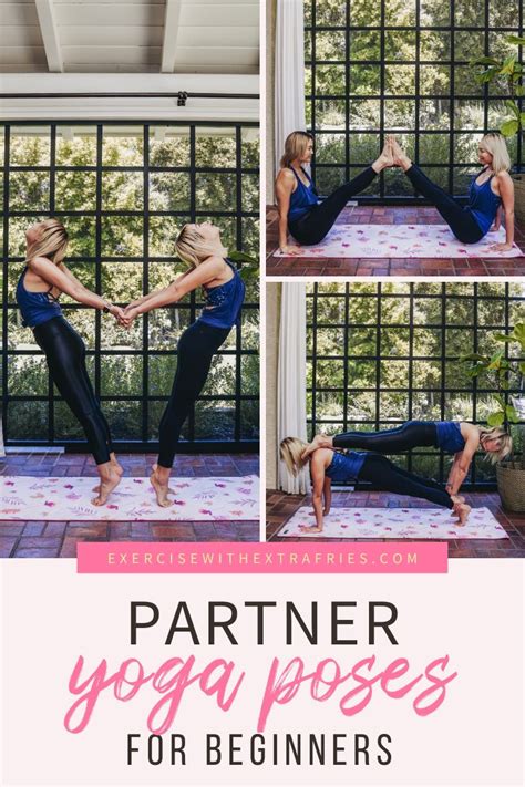 Partner Yoga Poses for Beginners - Exercise With Extra Fries