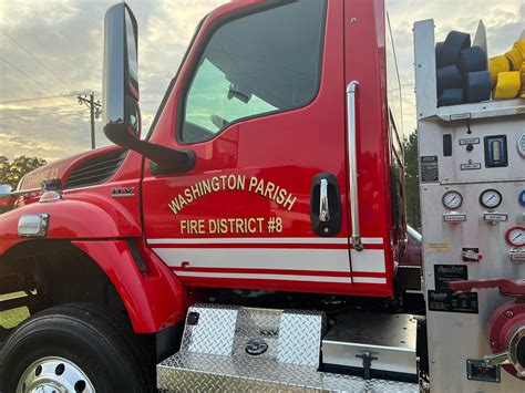 We were honored to... - Washington Parish Fire District #8 | Facebook