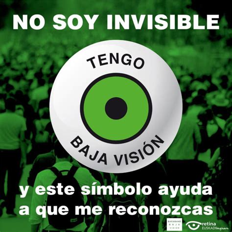 No Soy Invisible Tengo Baja Visi N Bara Ano Baja Visi N