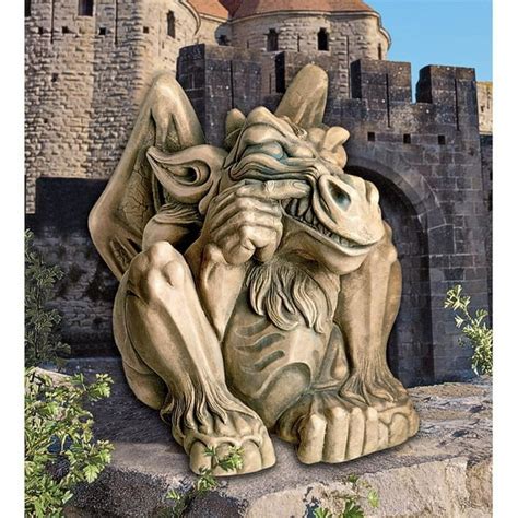 Design Toscano Feast On Fools Gargoyle Statue Large