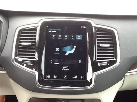 Climate Control Voice Command For Volvo Adjusting The Climate By