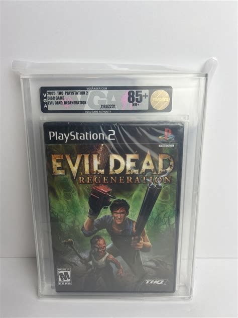 Evil Dead Regeneration Sony Playstation 2 Ps2 Sealed New Vga Graded 85 Nm Ebay