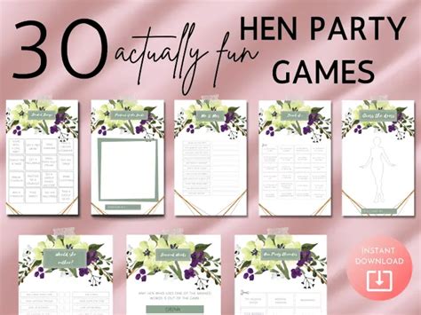 The Best Hen Party Games | Plan The Hen