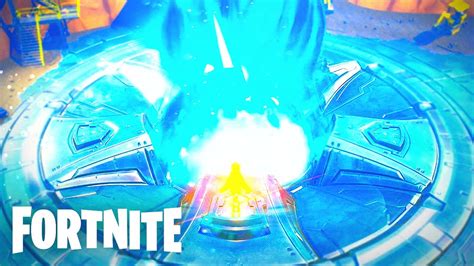 Fortnite Season 8 Nexus Event Volcano Eruption Loot Lake Vault Youtube