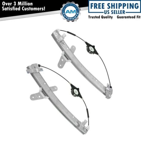 Power Window Regulators Front Pair Set For Grand Marquis Crown Victoria