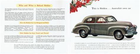 1948 Holden 48-215 Brochure