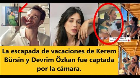 La escapada de vacaciones de Kerem Bürsin y Devrim Özkan fue captada