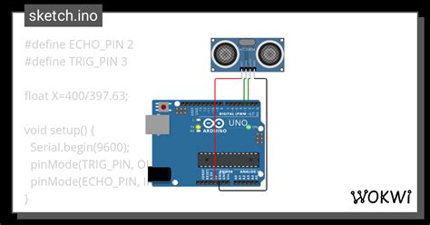 Ultrasonic Sensor On Wokwi Arduino Simulator Parking Sensor Arduino Hot Sex Picture