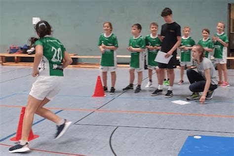 Startschuss für Handball Grundschulliga Conrad Weiser Schule Aspach