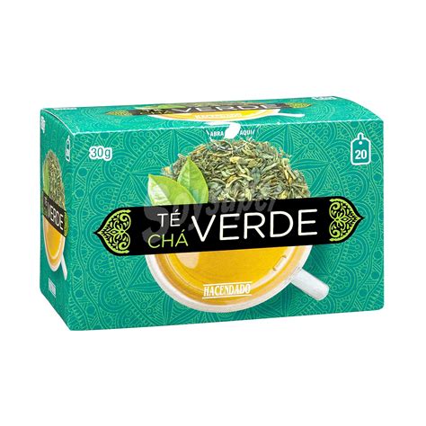 Hacendado Infusi N Te Verde Caja Bolsitas