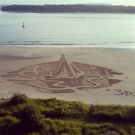 Extraordinary 3d Beach Art By Jamie Harkins Hongkiat