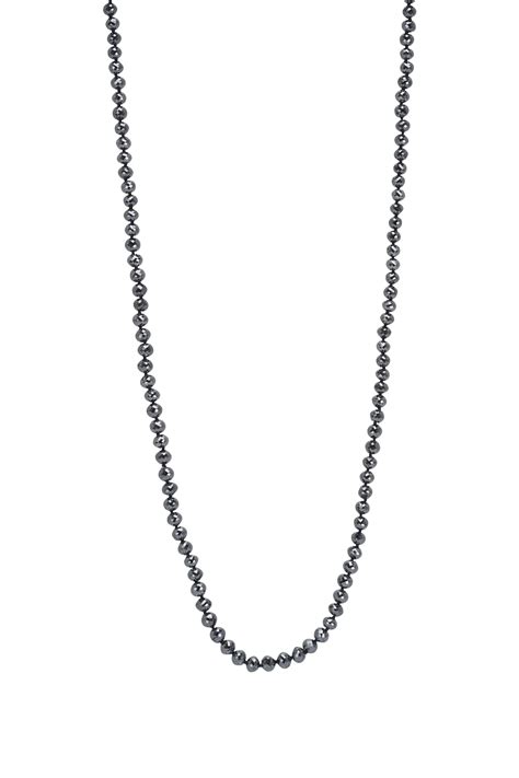 Cairo 119 Ct Black Diamond Necklace Mitchell Stores